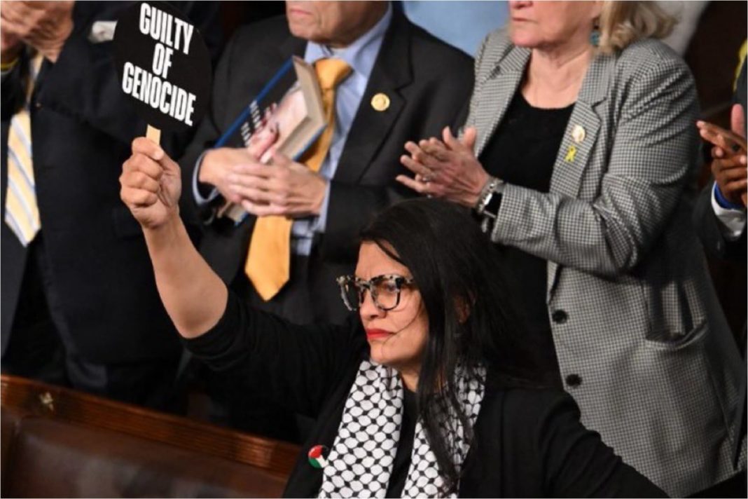 Rashida Tlaib Confronts Netanyahu: A Powerful Protest for Palestinian Rights