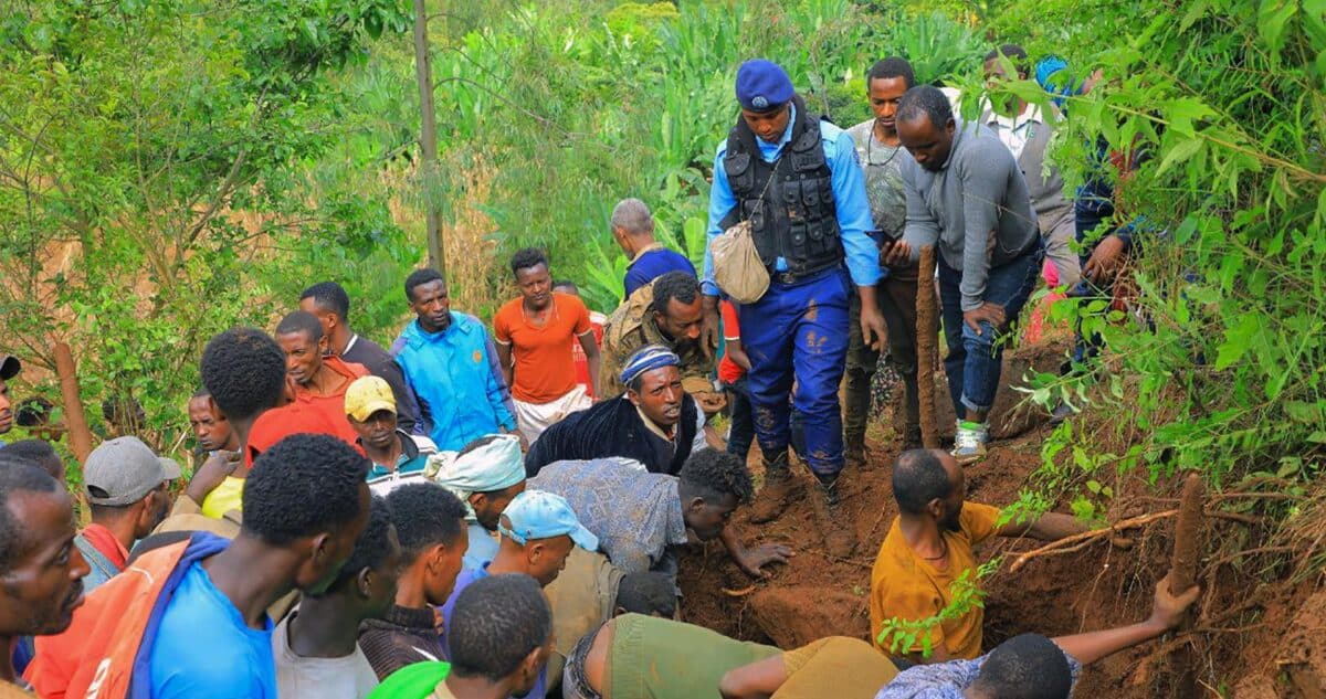 Tragedia en Etiopía: Más de 500 Muertos en Devastadores Deslizamientos de Tierra