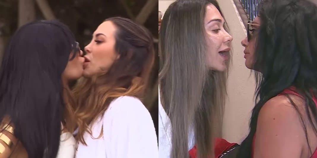 ¡Beso Épico en Portugués! Daniela y Julia Reviven el Icónico Momento de Pamela Díaz y La Chama