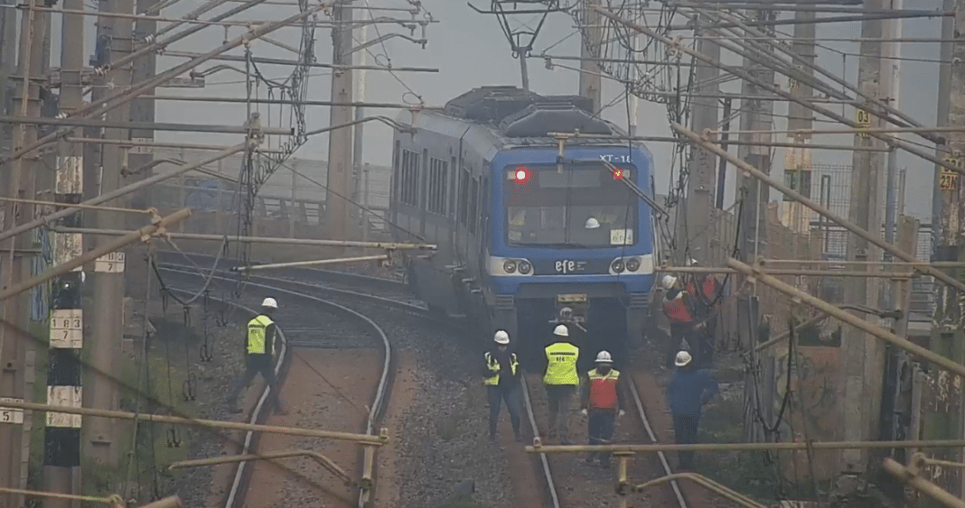 ¡Caos en los Rieles! Falla Eléctrica Paraliza el Tren Limache-Puerto en Valparaíso