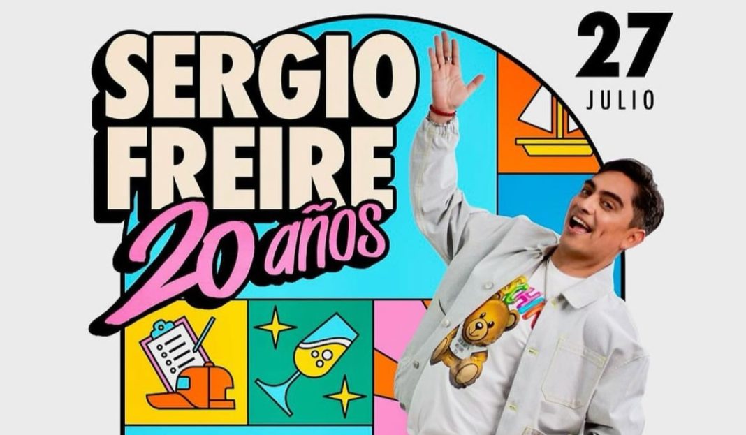 ¡Celebra 20 Años de Risa con Sergio Freire en el Teatro Caupolicán!
