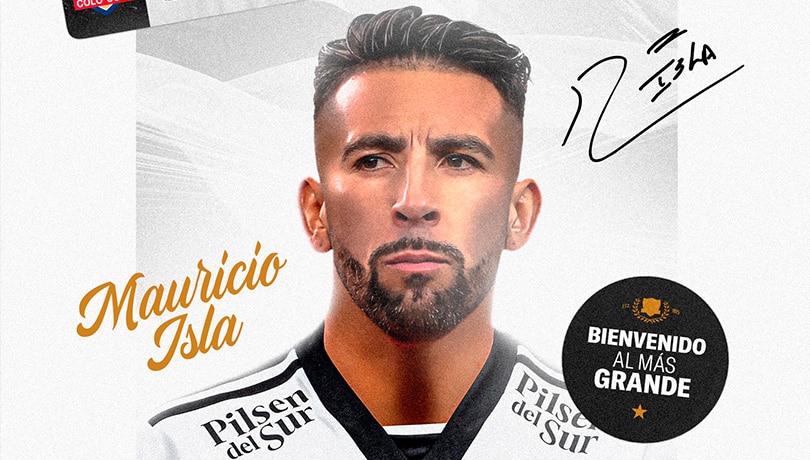 ¡Colo-Colo da la bienvenida a su nueva estrella! Mauricio Isla, el lateral derecho que llega para dominar el fútbol chileno