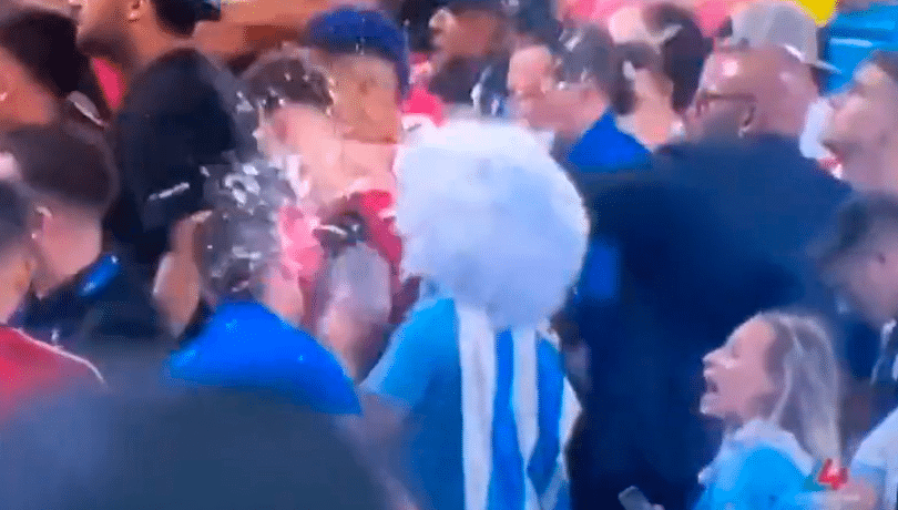 ¡Escándalo en la Copa América! Futbolista uruguayo lanza objeto y hiere gravemente a su propio preparador físico