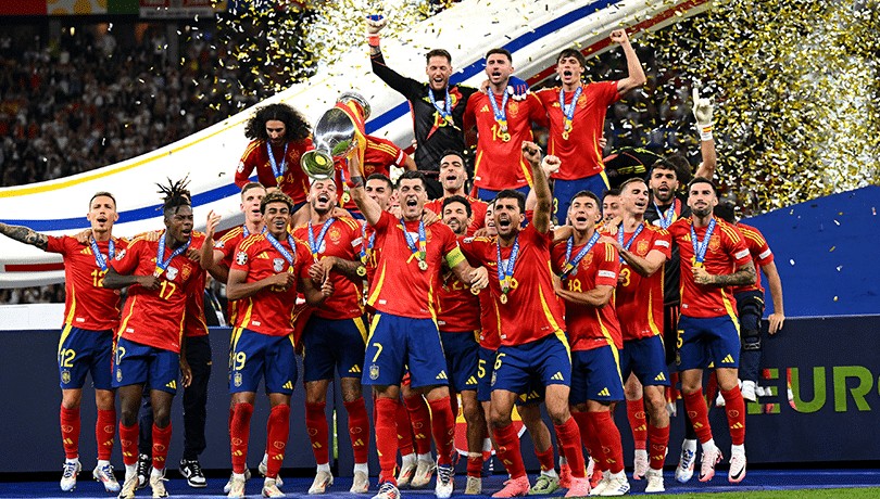 ¡España Hace Historia: El Primer Campeón en Ganar Siete Partidos en una Eurocopa!