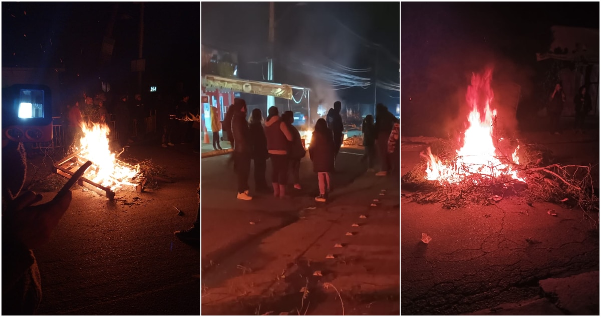 ¡Apagón en la Región Metropolitana: Vecinos se unen en protesta por los prolongados cortes de luz!