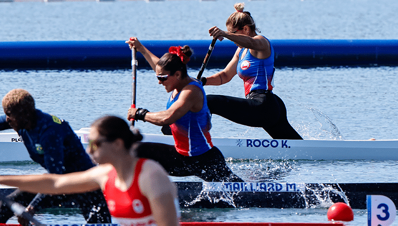 Dos Campeonas Chilenas Brillan en la Final Olímpica de Canotaje en París 2024