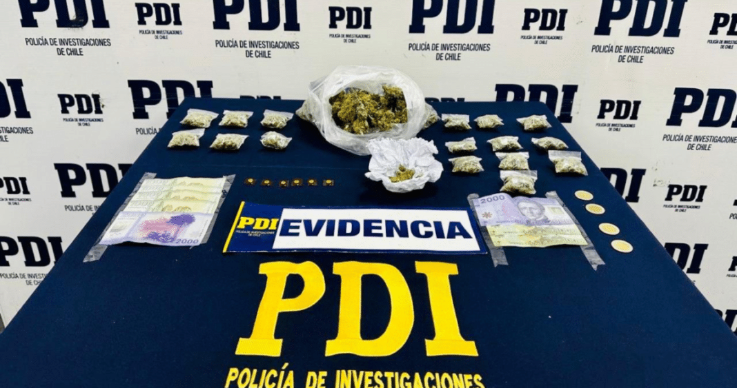 Golpe Contundente al Narcotráfico: PDI Desarticula Punto de Venta de Drogas en Arica