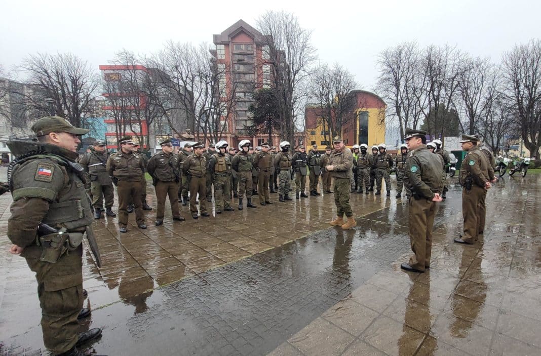 ¡Carabineros de Chile Realizan Exitosa Redada Preventiva en La Araucanía: 107 Detenidos, 71 con Órdenes de Arresto Pendientes!