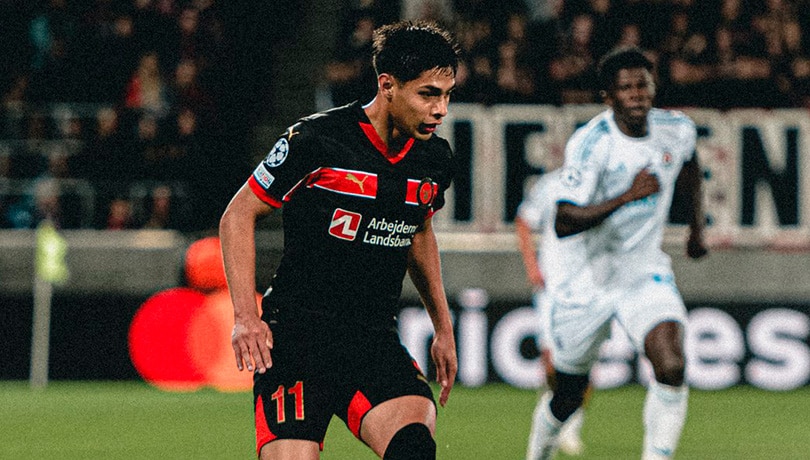 ¡Darío Osorio, la estrella chilena que iluminó el empate del Midtjylland en la Champions League!