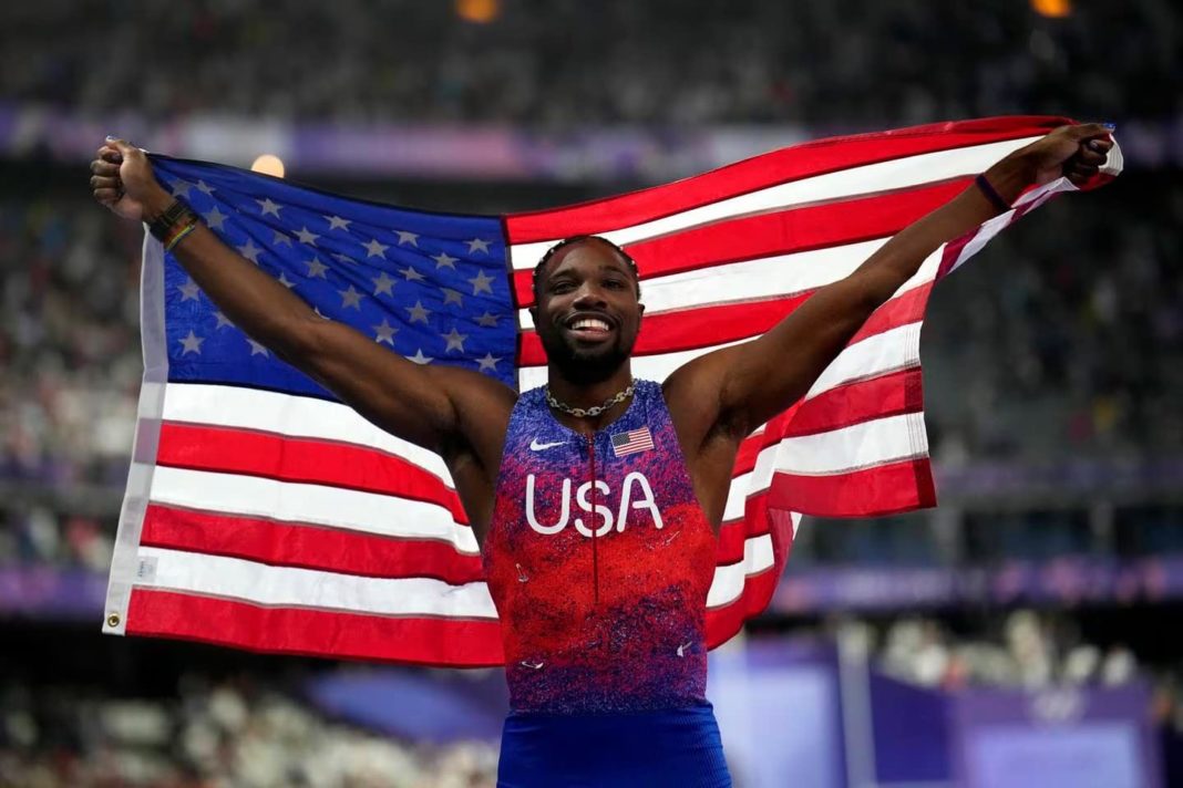 ¡Velocidad Olímpica Récord! Noah Lyles Conquista el Oro en los 100m Planos de París 2024