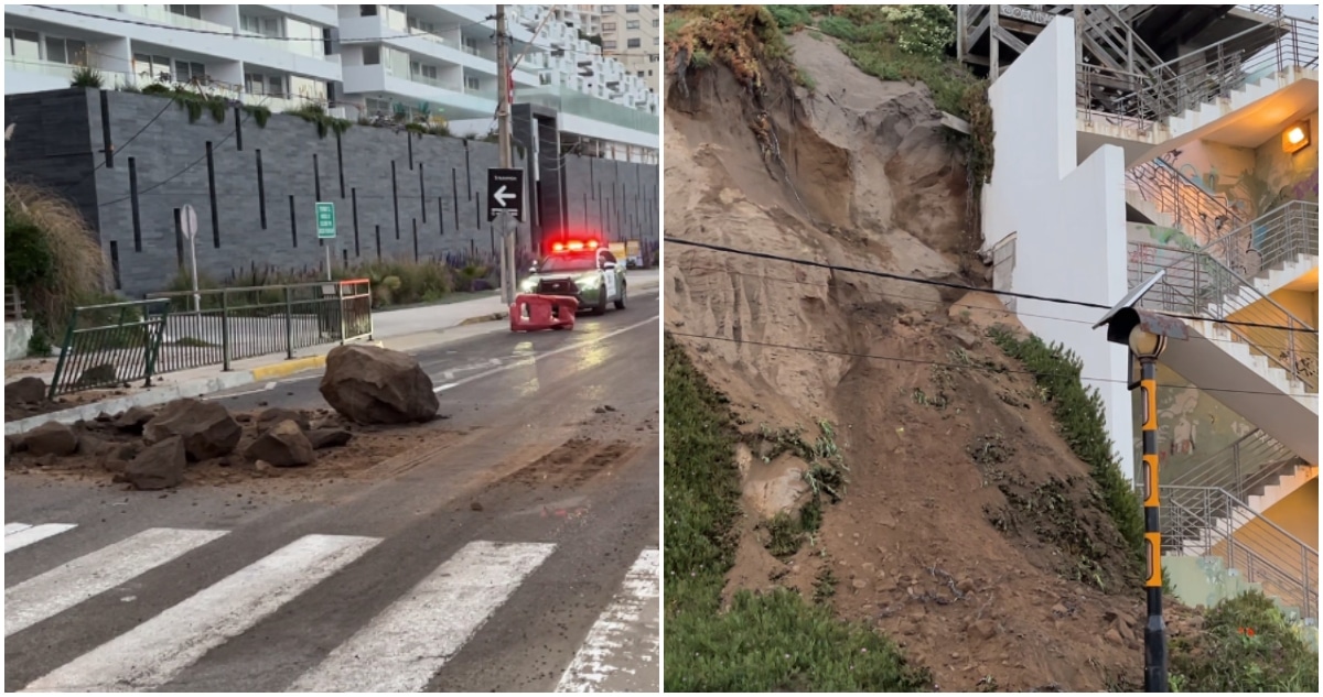 ¡Impactante Desprendimiento de Rocas en Viña del Mar! ¿Qué Ocurrió?