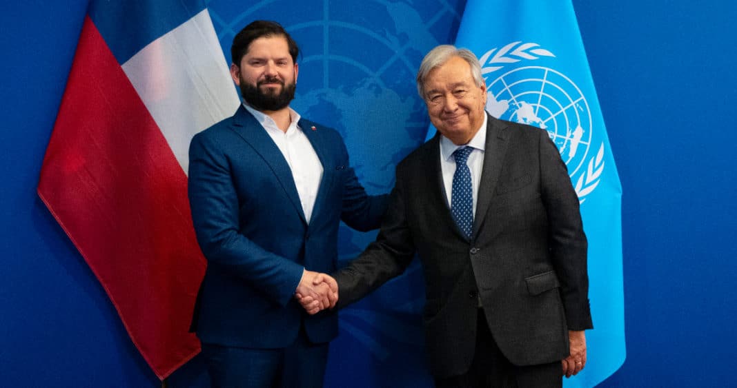 Boric y Guterres: Líderes Globales Unen Fuerzas para Enfrentar los Desafíos del Mundo Actual