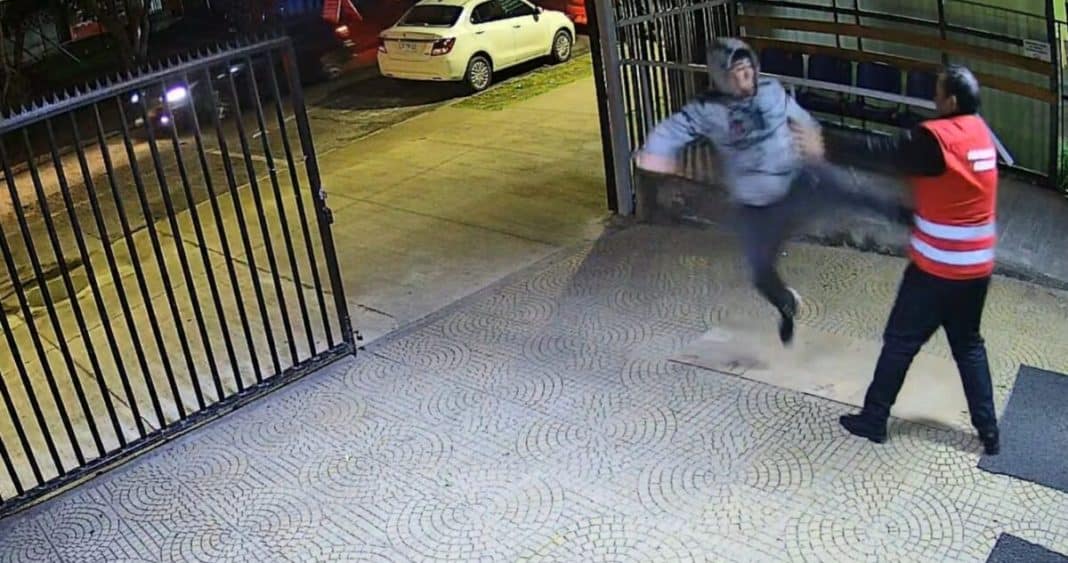 Caos en el Cesfam de Temuco: Hombre Violento Ataca a Guardia y Amenaza con Disparar