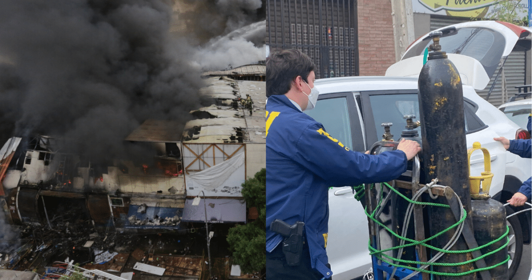 Delincuentes Usan Método Explosivo para Robar Cajero Automático en Barrio Meiggs: Un Incendio Devastador