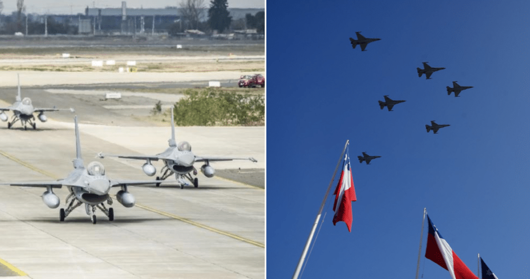 Descubre la Velocidad Supersónica de los Imponentes Aviones F-16 en la Parada Militar Chilena