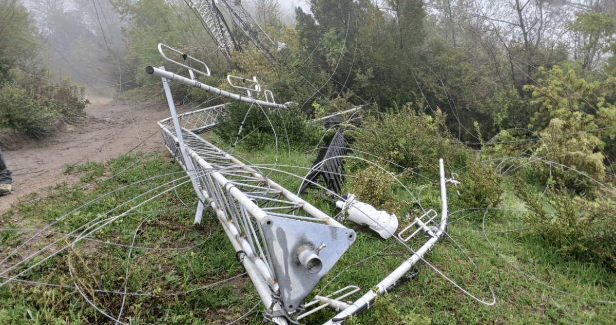 Desmantelan Torre de Vigilancia Antincendios de Arauco: Un Ataque Que Pone en Riesgo la Seguridad de la Comunidad