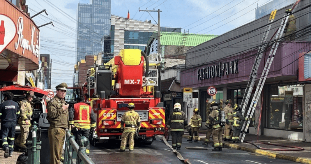 Devastador Incendio Consume Emblemática Tienda en el Corazón de Temuco: Pérdidas Millonarias y Evacuación Masiva