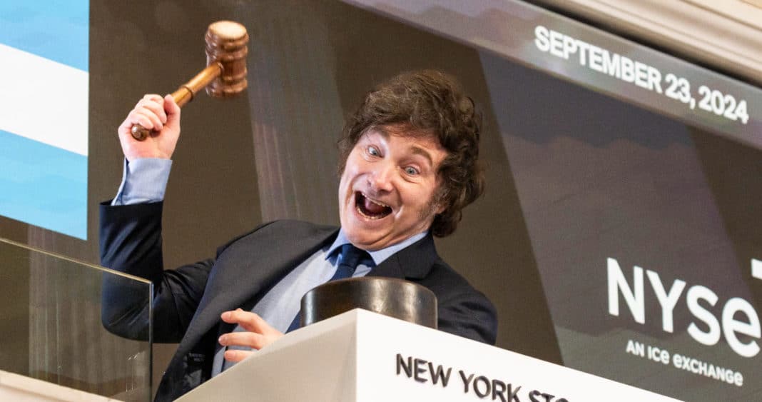 Javier Milei Rings the Opening Bell at the New York Stock Exchange: A Transformative Moment for Argentina's Economy