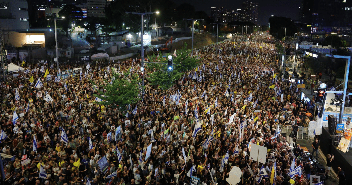 Multitudinarias Protestas en Israel: Exigiendo la Liberación de Rehenes Secuestrados en Gaza