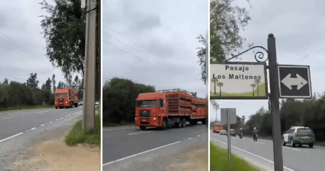 Persecución Policial y Detención de Ladrones de Camión de Gas en Maipú: Una Acción Rápida y Coordinada