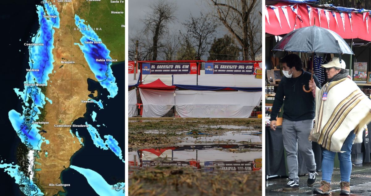 Prepárate para un Fiestas Patrias Lluvioso: Pronóstico Detallado de Precipitaciones y Vientos