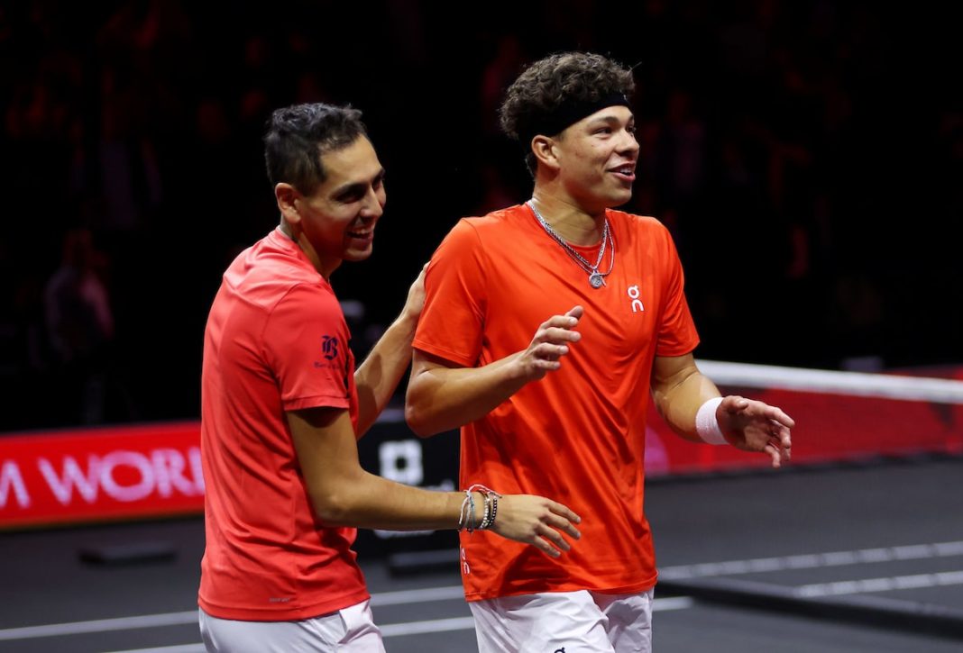 Tabilo y Shelton Dominan la Laver Cup: Un Triunfo Arrollador Sobre Tsitsipas y Ruud