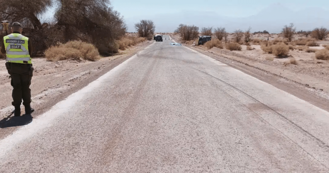 Tragedia en San Pedro de Atacama: Accidente Mortal Deja un Fallecido y Seis Heridos