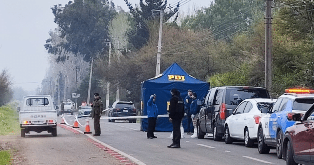 Trágica Muerte en Lampa: Hombre Asesinado a Balazos Junto a una Acequia