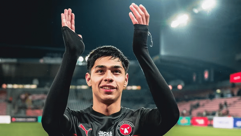 ¡Darío Osorio, la estrella que ilumina el triunfo de Midtjylland sobre Copenhague!