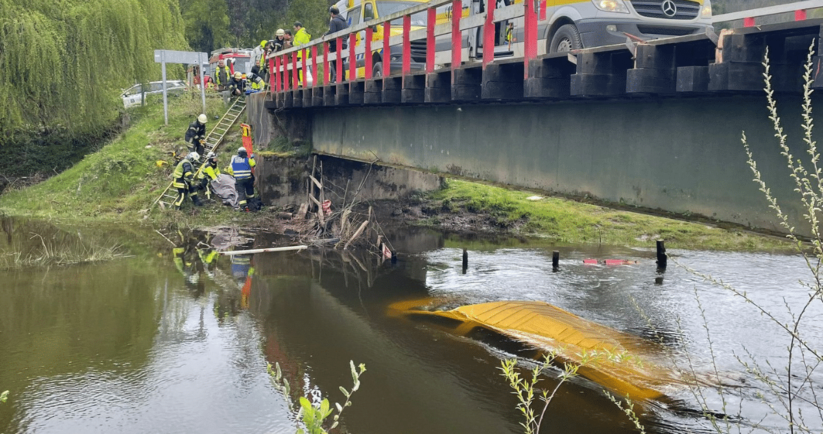 ¡Tragedia en Paillaco: Furgón Escolar se Hunde en el Río Collilelfu!