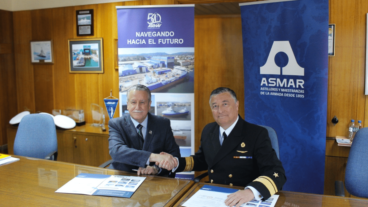 Asmar y Asenav Unen Fuerzas para Construir el Futuro de la Industria Naval Chilena