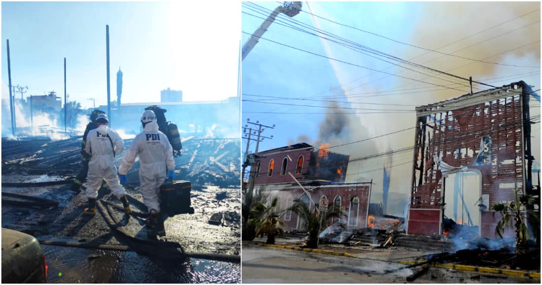 Devastadora Tragedia: Incendio Consume Histórica Parroquia de Iquique, Patrimonio Cultural en Llamas