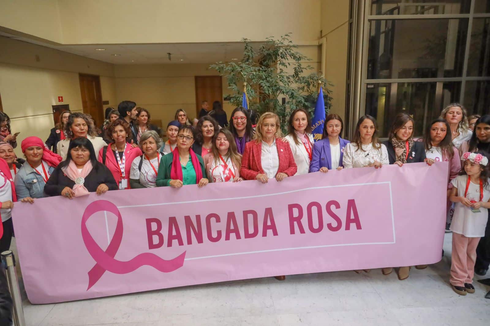 Mujeres Parlamentarias Unen Fuerzas para Combatir el Cáncer Femenino: Nace la Poderosa 'Bancada Rosa'