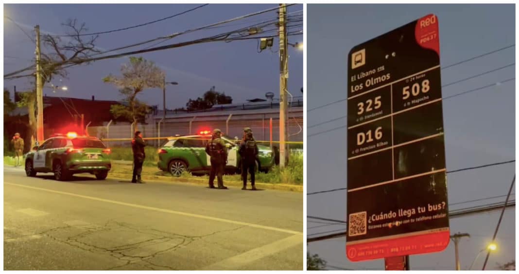 Tragedia en Macul: Joven de 20 años asesinado a puñaladas en paradero