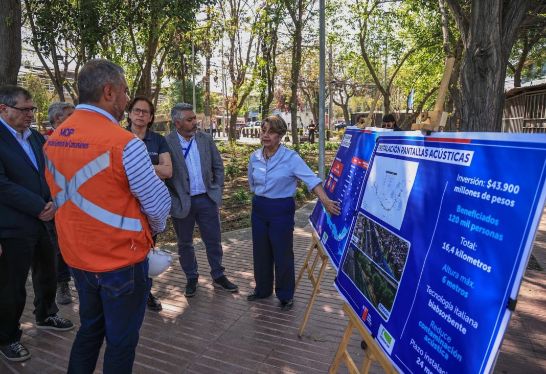 ¡Autopista Vespucio Sur se Transforma: MOP Instala Más de 10 km de Pantallas Acústicas para Mejorar la Calidad de Vida de los Vecinos!