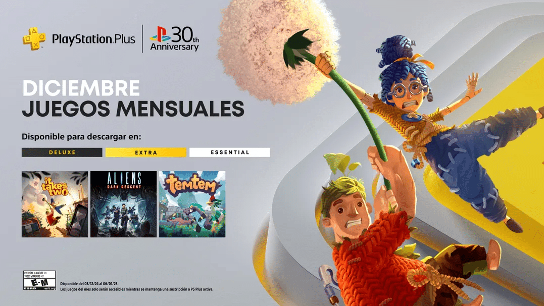 ¡Juegos Gratis de Diciembre en PlayStation Plus: Aventura, Estrategia y Colección de Criaturas!