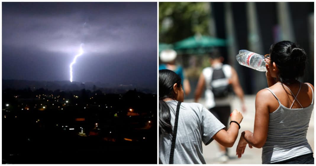 Alerta Meteorológica: Tormentas Eléctricas y Olas de Calor Impactan a Chile