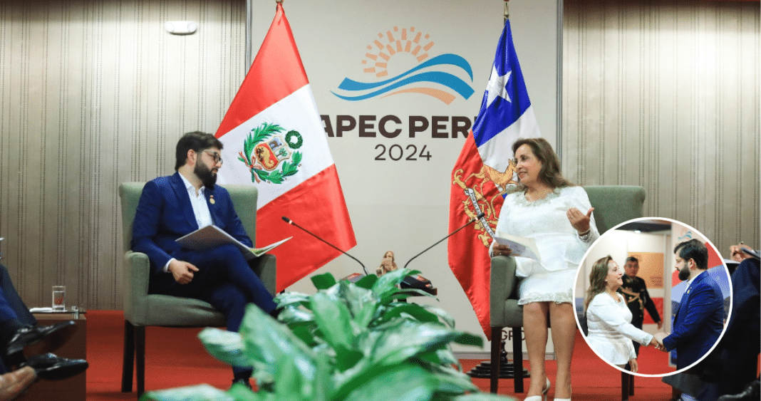 Boric y Boluarte Impulsan Cooperación Económica y Educativa en Cumbre APEC 2024