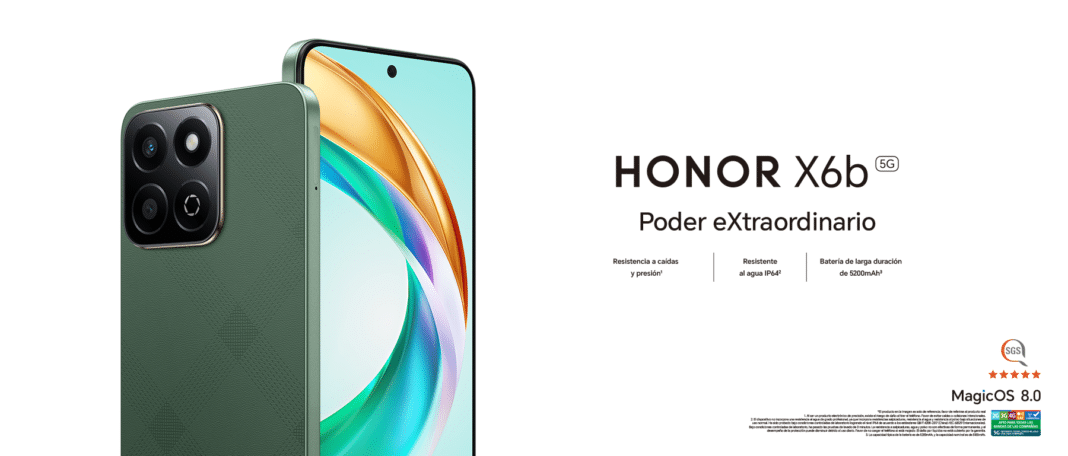 Descubre la Resistencia Extrema y Tecnología Avanzada del HONOR X6b 5G