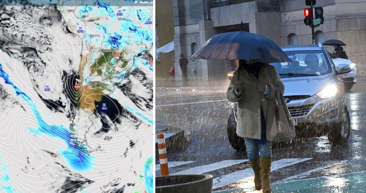 Fenómeno Climático Meridional: Lluvias Intensas y Vientos Fuertes Azotan 6 Regiones de Chile