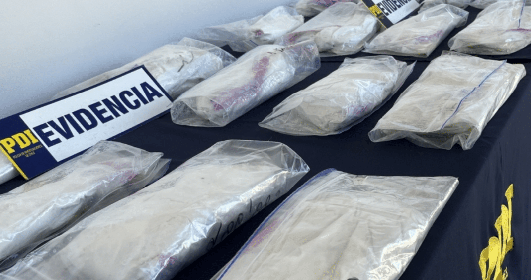 Golpe Contundente al Narcotráfico: PDI Decomisa 22 Kilos de Cocaína Valuados en 4 Millones en Valdivia