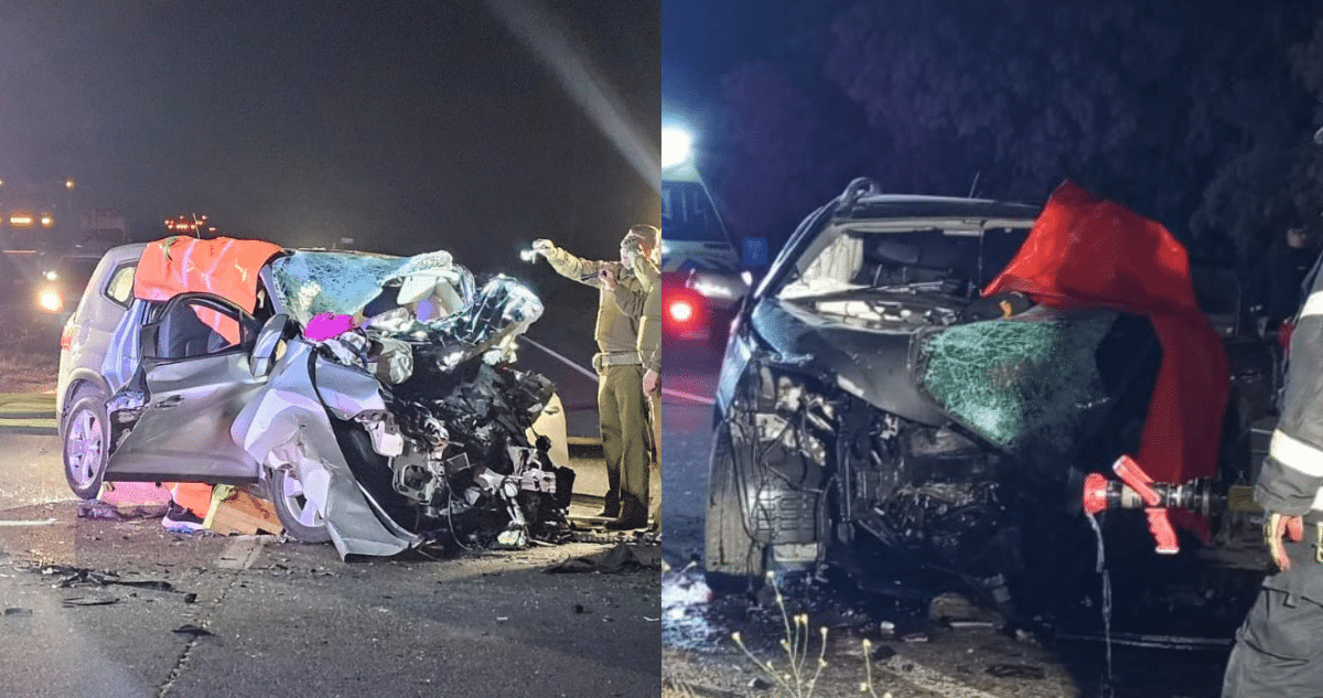 Trágico Choque en la Ruta del Itata: 5 Vidas Perdidas y 3 Heridos