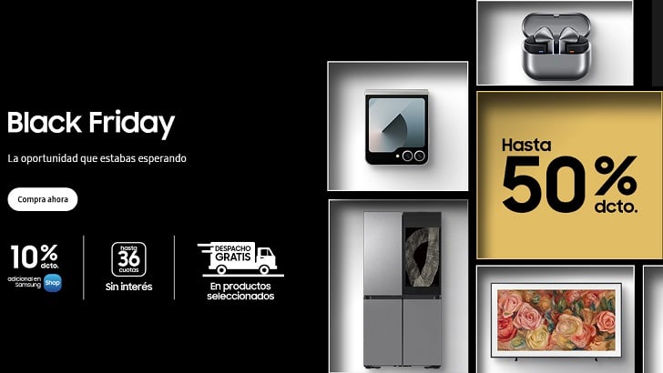 ¡Aprovecha Hasta el 4 de Diciembre! Samsung Extiende su Black Friday con Descuentos Imperdibles