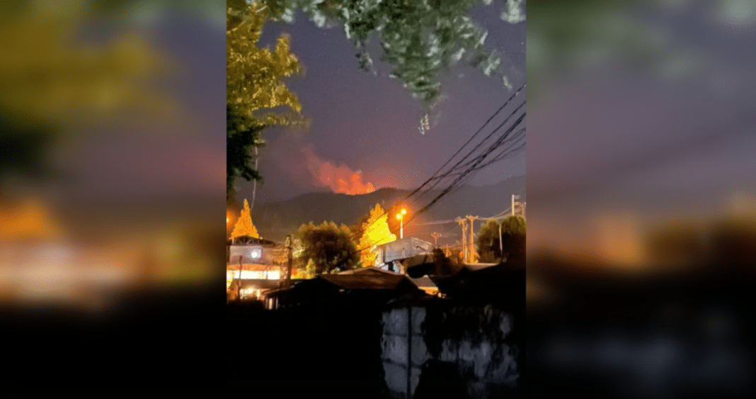 Alerta Roja en Chiguayante: Incendio Forestal Amenaza Parque Nacional Nonguén