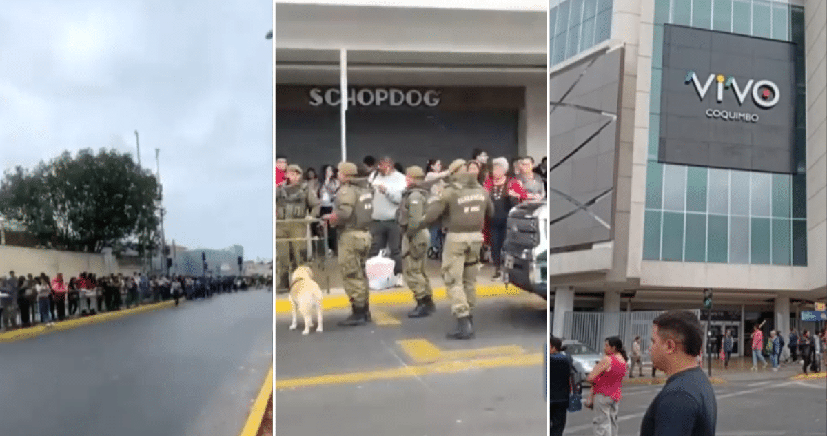 Evacuación Preventiva en Mall Vivo de Coquimbo: Descartada Amenaza de Bomba