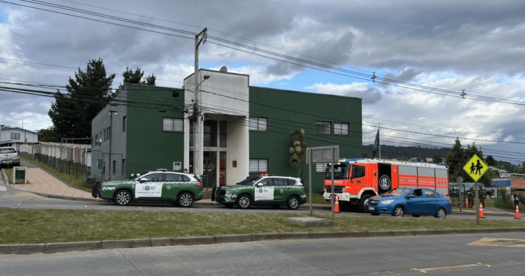 Incendio Controlado en Comedor de Labocar de Temuco: Bomberos Evitan Propagación