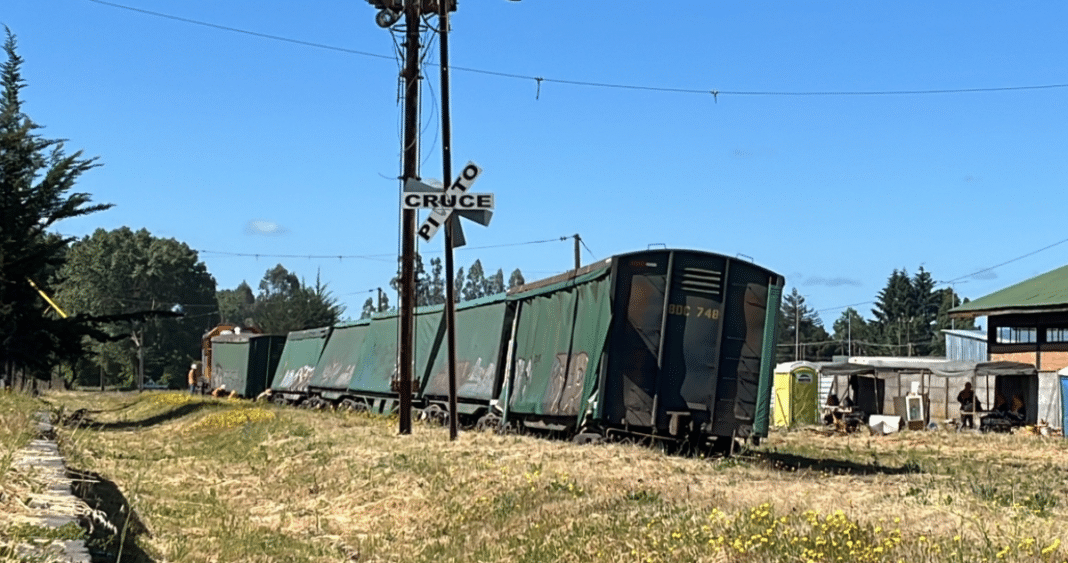 Interrupción del Servicio Ferroviario de Pasajeros en La Araucanía: Descarrilamiento de Tren de Carga