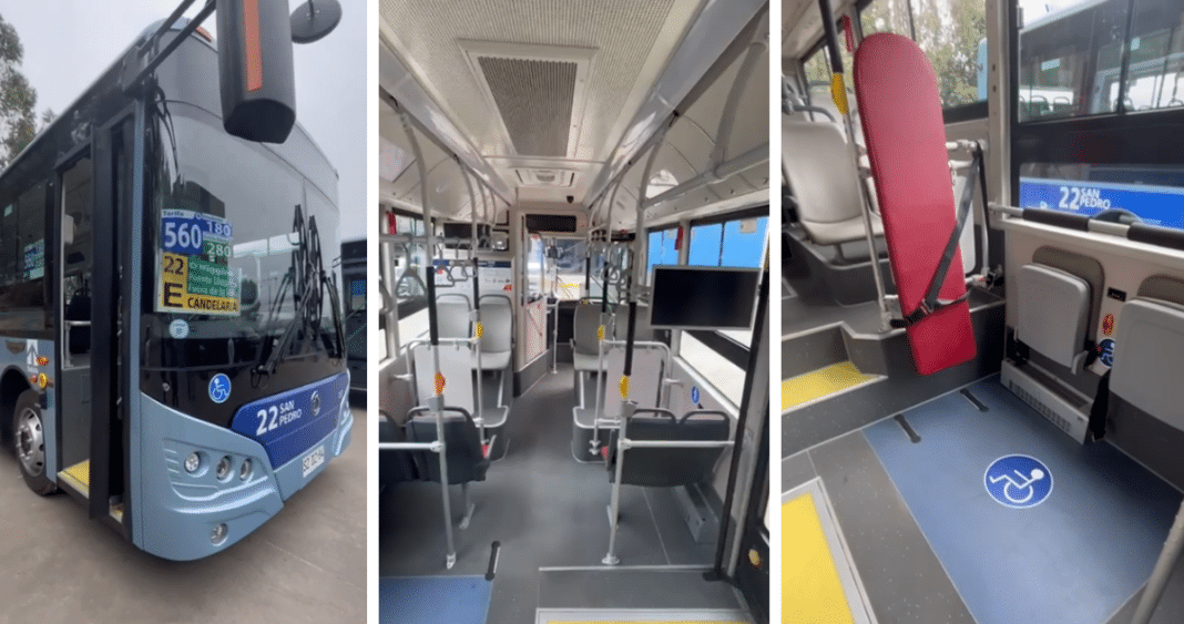 Línea San Pedro Amplía su Flota con 14 Nuevos Buses Eléctricos de Acceso Universal