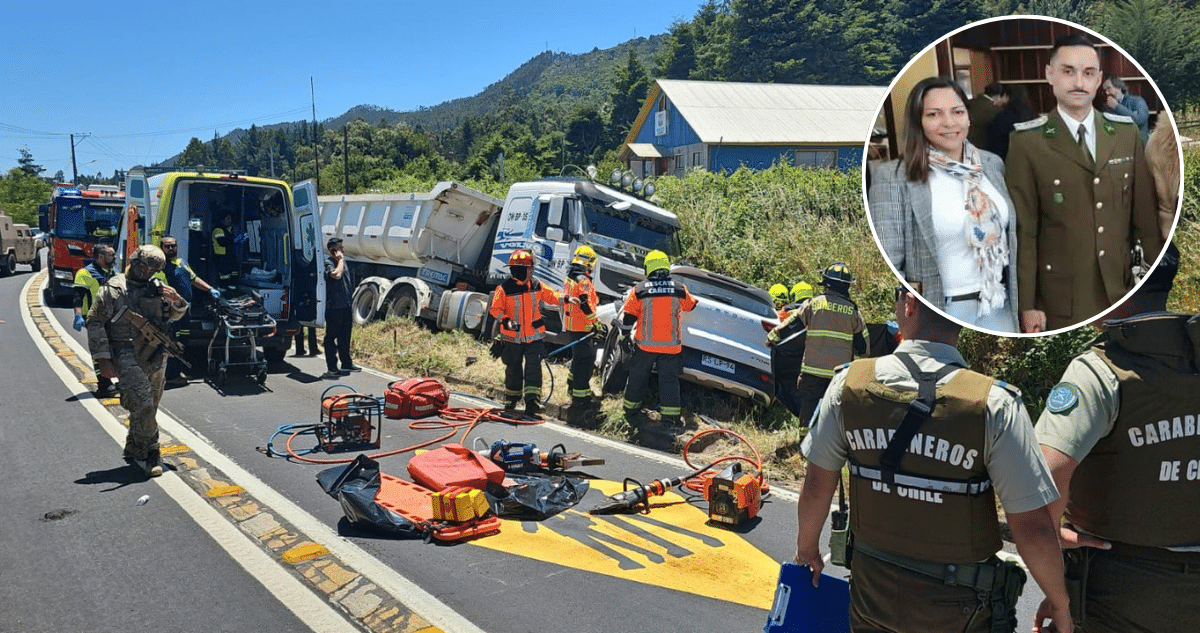 Trágico Accidente en Cañete: Esposa de Capitán de Carabineros Fallece, Hijo Lucha por su Vida