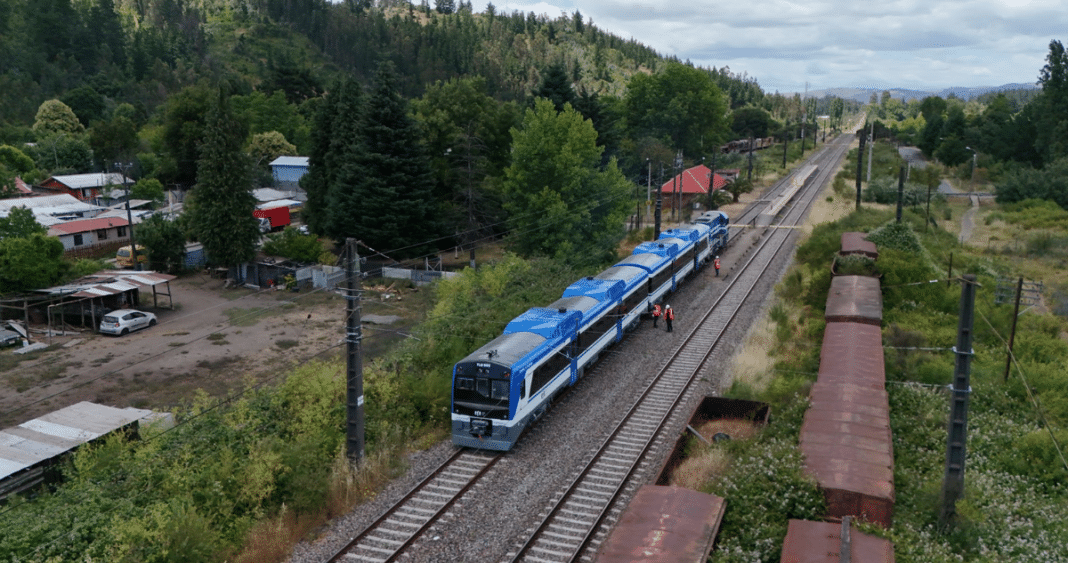 Tren Llega a Los Lagos: Pruebas de Operatividad y Seguridad Vial